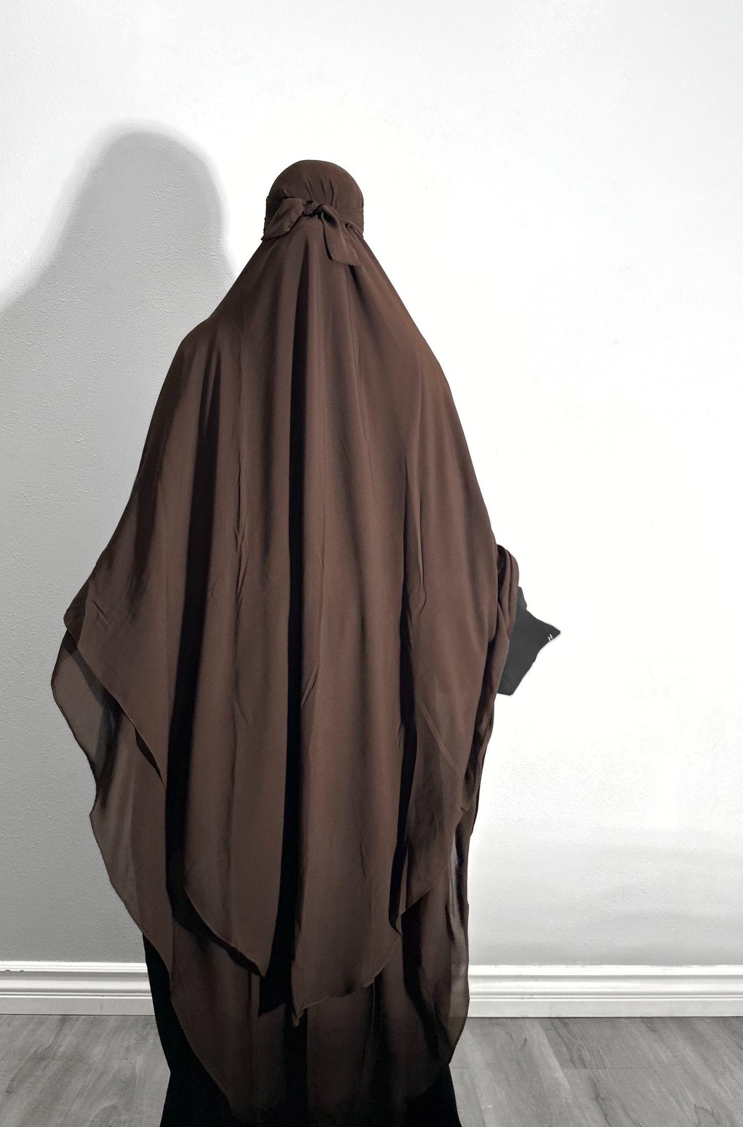 Zahra Khimar- Dark Brown