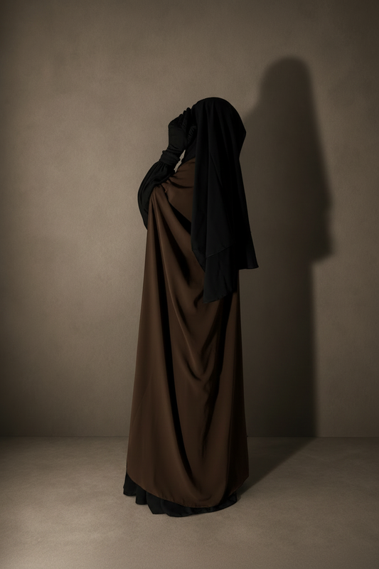 Medium Two Layer Flap Niqab