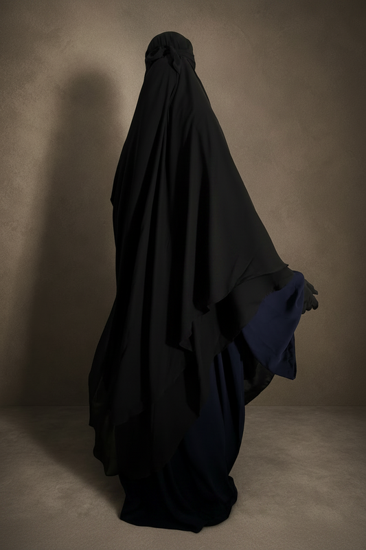 Zahra Khimar - Black